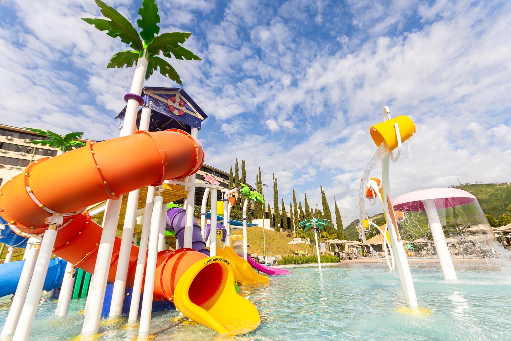 Hotel Golden Park All Inclusive Pocos De Caldas By Nacional Inn Екстериор снимка The water park